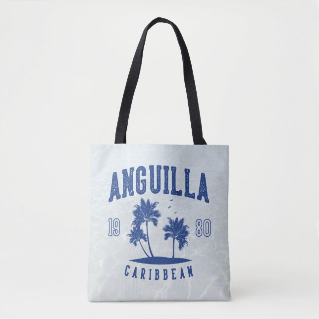 Anguilla Karibische Palme 1980 (Vorderseite)
