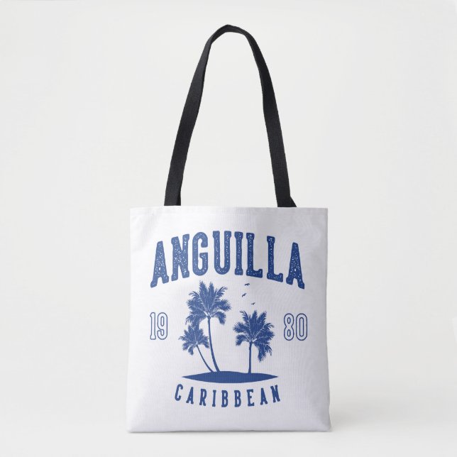 Anguilla Karibische Palme 1980 (Vorderseite)