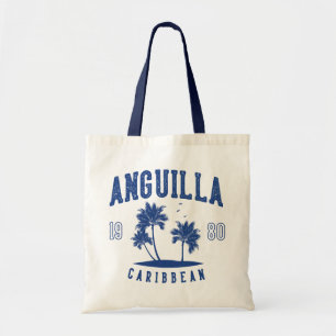 Anguilla Karibische Palme 1980 Tragetasche