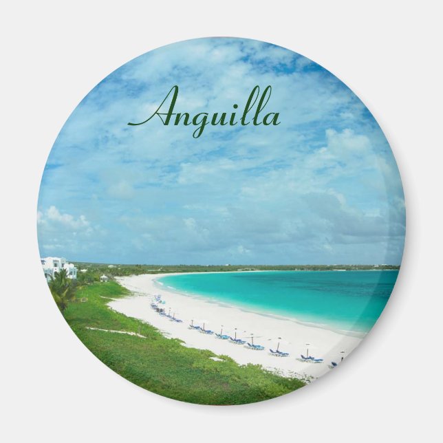 Anguilla-Magnet Magnet (Vorne)