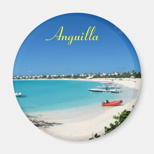 Anguilla-Magnet Magnet (Vorne)