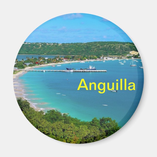 Anguilla-Magnet Magnet (Vorne)