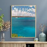 Anguilla: Paradiesische Insel mit Traumstränden Poster<br><div class="desc">Anguilla ist ein 102 km2 großes Archipel,  7, 2 km nördlich der Insel Saint-Martin. Es ist auch der Name der Hauptinsel,  die 96 km2 groß ist und ihren Namen in ihrer länglichen Form verdankt.</div>