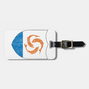 Anguilla-Wappen Gepäckanhänger