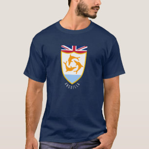 Anguilla-Wappen T-Shirt