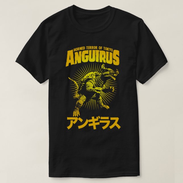 ANGUIRUS-Textbogen T-Shirt (Design vorne)