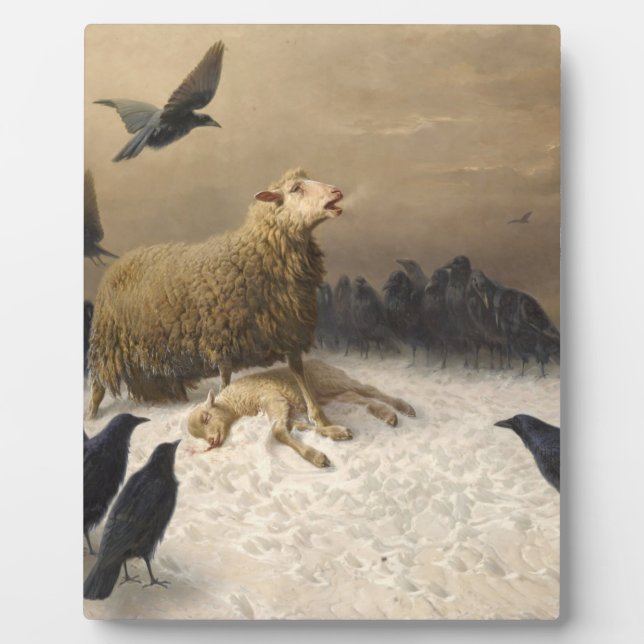 Anguisch von August Friedrich Albrecht Schenck 187 Fotoplatte (Vorderseite)