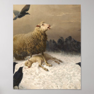 Anguisch von August Friedrich Albrecht Schenck 187 Poster