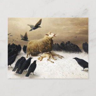 Anguisch von August Friedrich Albrecht Schenck Postkarte