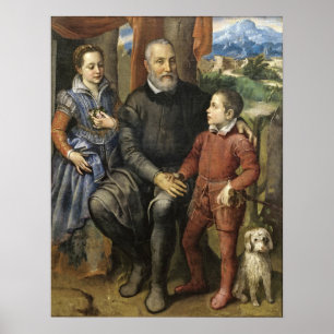 Anguissola - Vater des Künstlers Amilcare Anguisso Poster