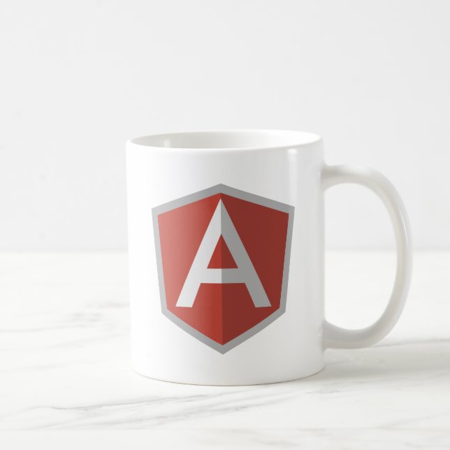 AngularJS Shield Logo Tasse (Rechts)