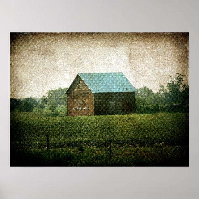 Angus Barn Poster (Vorne)