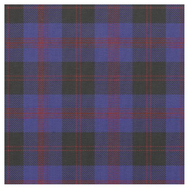 Angus District Tartan Stoff (Nahaufnahme)
