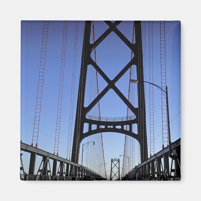 Angus L Macdonald Bridge, Halifax, Nova Magnet (Vorne)