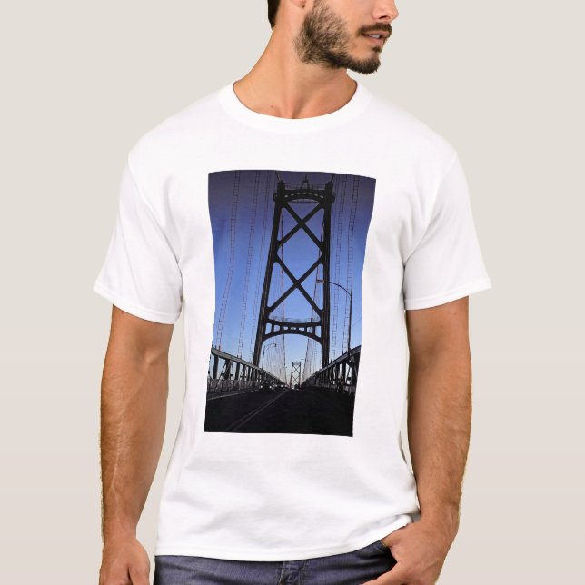 Angus L Macdonald Bridge, Halifax, Nova T-Shirt (Vorderseite)