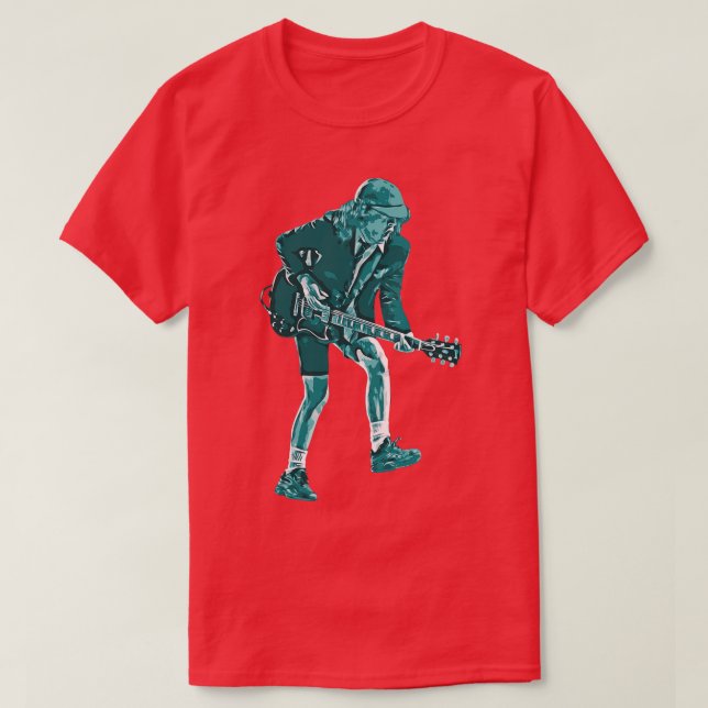 ANGUS YOUNG WALK T-Shirt (Design vorne)