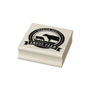 Angusfarm Gummistempel