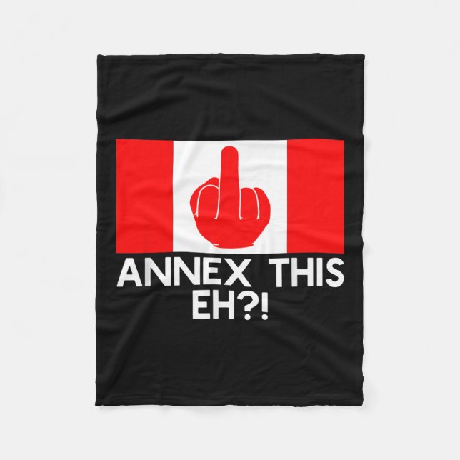 Anhang Eh! Funny Pro Canada Flag für Anti Fleecedecke (Vorderseite)