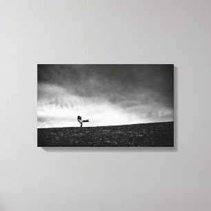 Anhänge auf Hügel Leinwanddruck