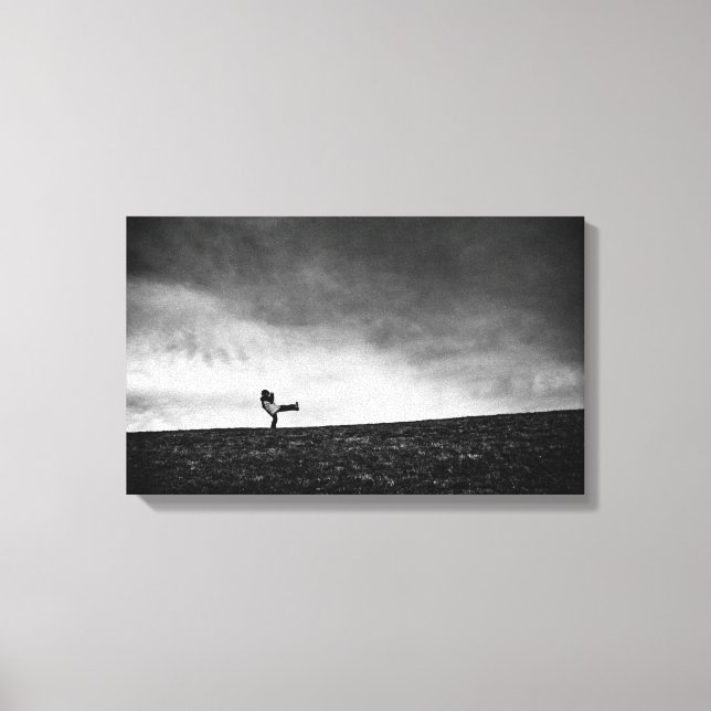 Anhänge auf Hügel Leinwanddruck (Vorderseite)