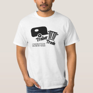 Anhänger-Abfall! Camping oder RV-Park-Anzeige T-Shirt