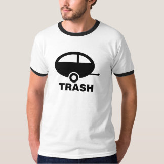 Anhänger-Abfall-T - Shirt