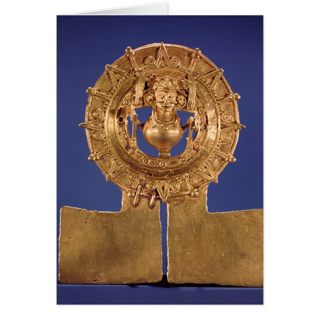 Anhänger, der eine Sonnescheibe, Zaachila (Vorne)