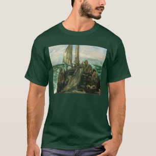 Anhänger des Meeres von Edouard Manet, Vintage Kun T-Shirt