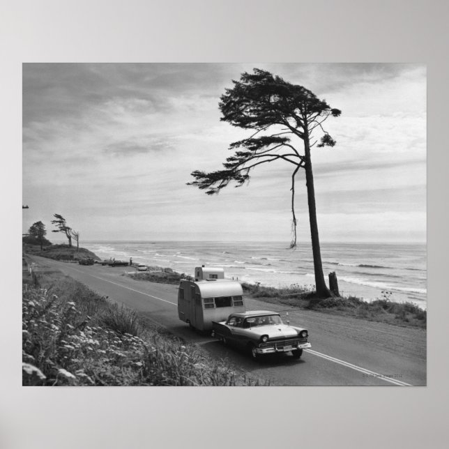 Anhänger für die Fahrzeugausziehung Poster (Vorne)