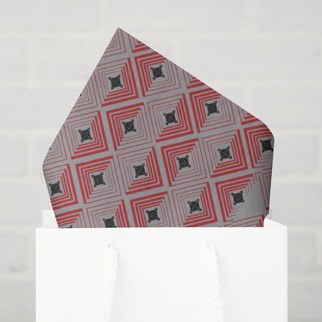 Anhänger-Kreuz-Muster Seidenpapier (Geschenktüte)