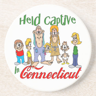 Anhänger-Park-Sandstein-Untersetzer Connecticuts Untersetzer