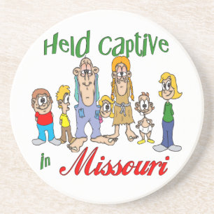 Anhänger-Park-Sandstein-Untersetzer Missouris Sandstein Untersetzer