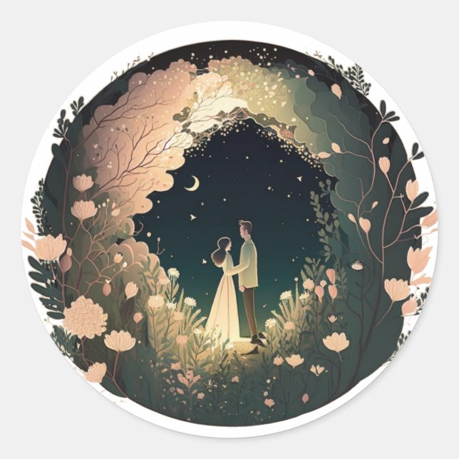 Anhänger Runder Aufkleber (Vorderseite)