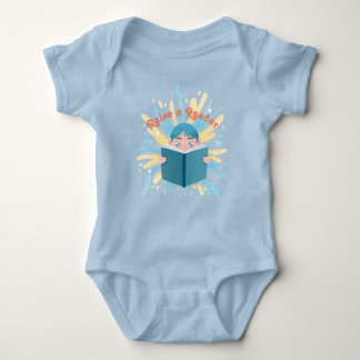 Anheben eines Reader Baby Bodysuit Baby Strampler