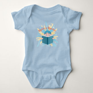 Anheben eines Reader Baby Bodysuit Strampler