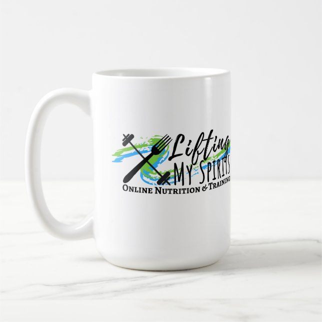 Anheben meiner Geist-Kaffee-Tasse Kaffeetasse (Links)