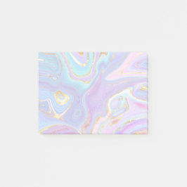 Anheften aus flüssigem Marmor Post-it Klebezettel