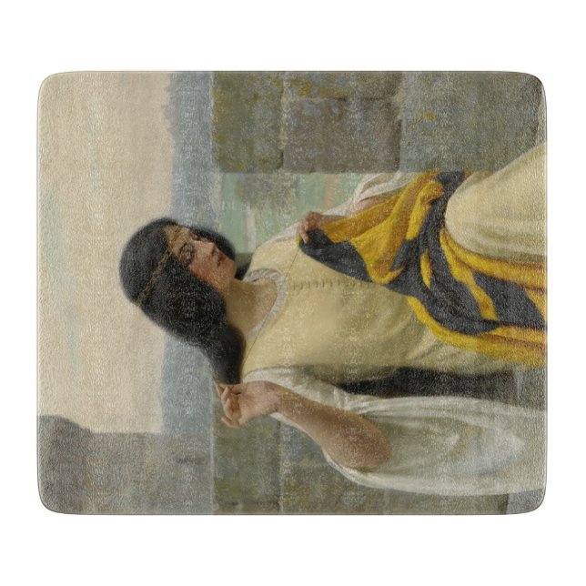 Anheften der Standardflagge (mittelalterliche Frau Schneidebrett (Vorderseite)