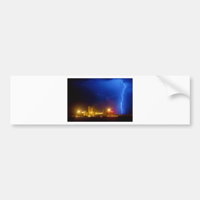 Anheuser-Busch Budweiser Brauerei-Blitzdonner Autoaufkleber (Vorne)