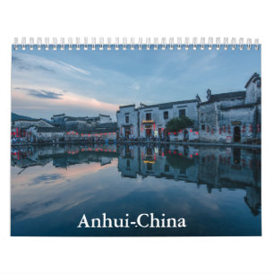 Anhui-China-Kalender Kalender
