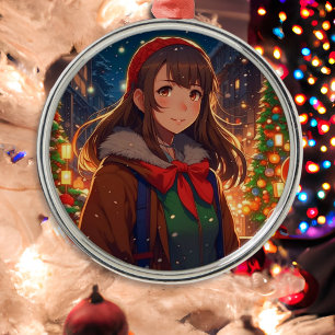 Ani-mazing Weihnachten Winternacht Ornament Aus Metall