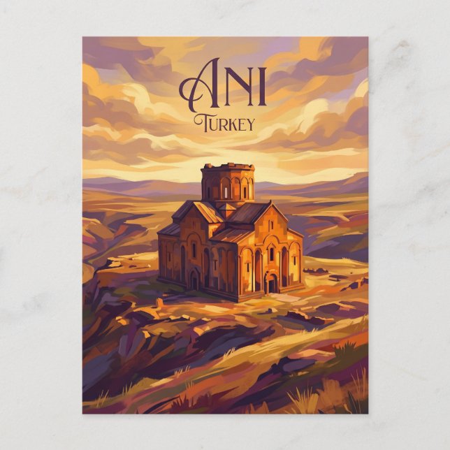Ani Ruinen Türkei Postkarte (Vorderseite)
