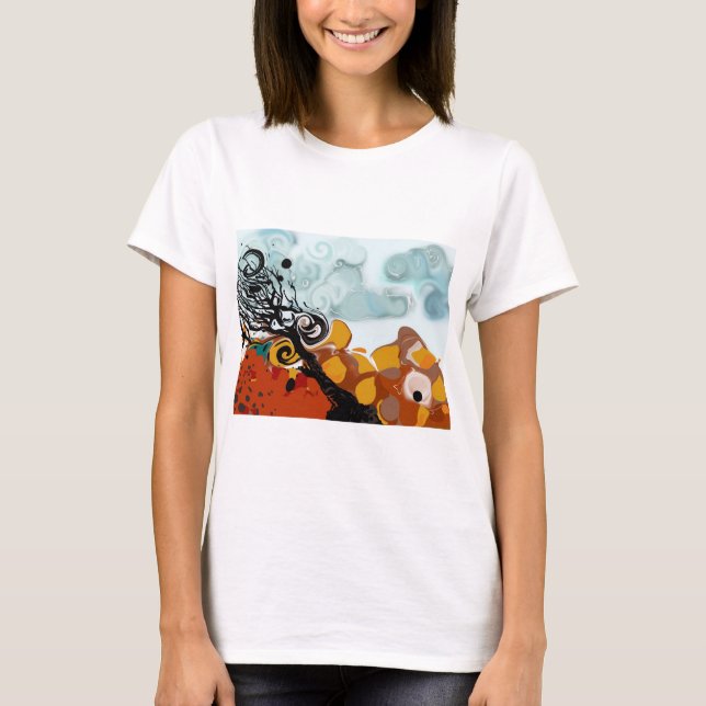 Anika der Baum T-Shirt (Vorderseite)