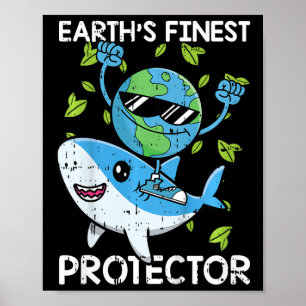 Anim zum Schutz des Planeten Erde Poster