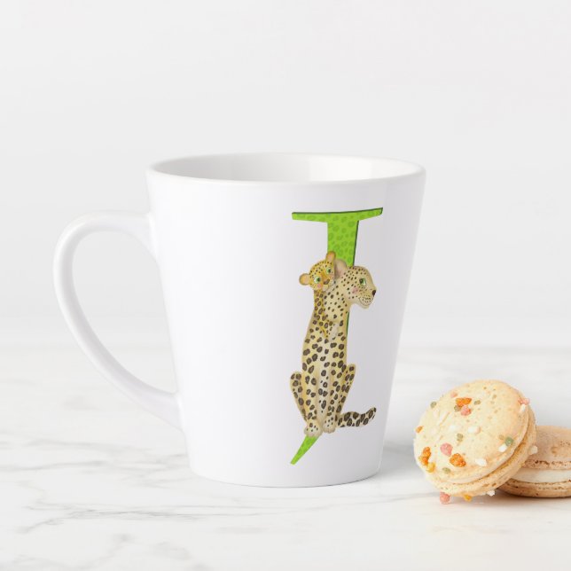 Animal ABC J ist für Jaguar Latte Tasse geeignet (Beispiel)