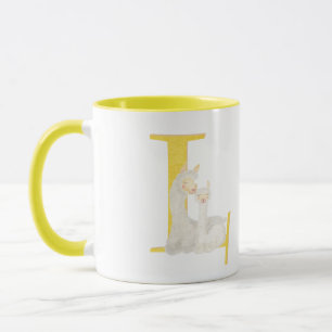 Animal ABC L is for llama mug Tasse