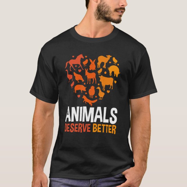 Animal Activist Rescue Animals Conservation Rights T-Shirt (Vorderseite)