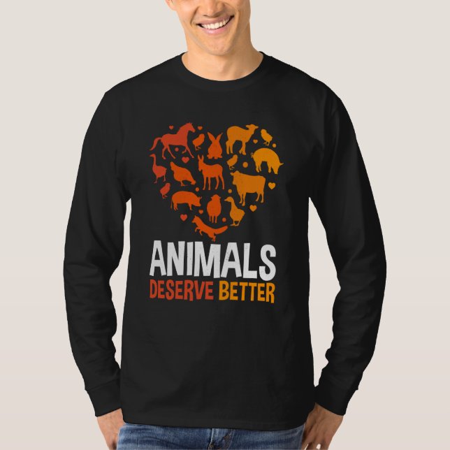 Animal Activist Rescue Animals Conservation Rights T-Shirt (Vorderseite)