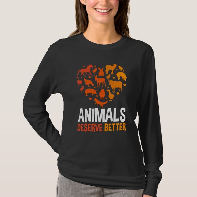 Animal Activist Rescue Animals Conservation Rights T-Shirt (Vorderseite)