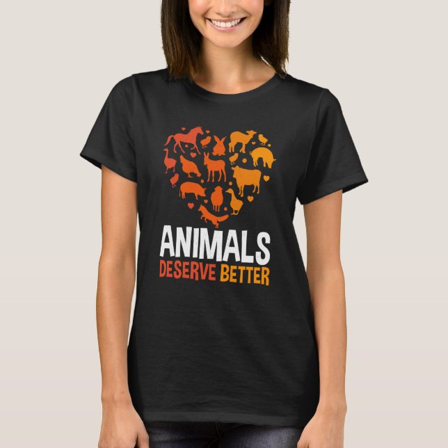 Animal Activist Rescue Animals Conservation Rights T-Shirt (Vorderseite)